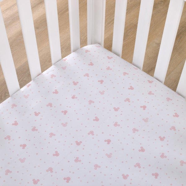 Pink cot online sheets